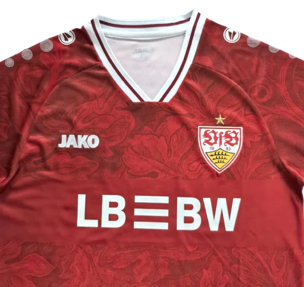 XK1733h (91) 25/26 Stuttgart Away Soccer Jersey