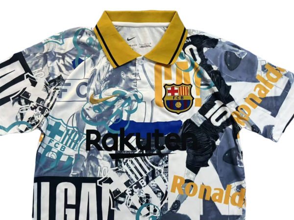 25/26 Barcelona Ronaldinho Graffiti Edition Polo Shirt