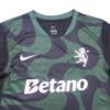 Pisa 25/26 home soccer jersey with green and navy camouflage design, featuring the Betano sponsor an.