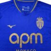 Manchester United 25/26 Third Soccer Jersey Manchester United third kit 2025/26 with blue and gold design, featuring club crest and sponsor logo.