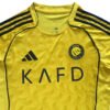 Lisbon Traning Soccer Jersey 25/26 Lisbon training soccer jersey with yellow color, black accents, and team logo, perfect for 25/26 sea.