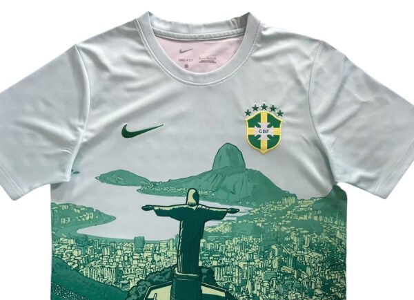 2025 Brazil Jesus Edition Green Jersey