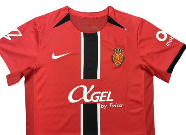 Lisbon Training Soccer Jersey for 25/26 season, red with black and white accents.