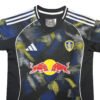 Lisbon training soccer jersey with Red Bull logo and team crest, perfect for sports practice.