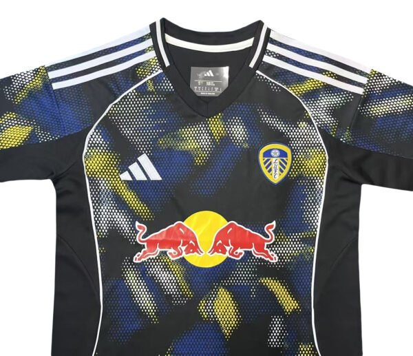 Lisbon training soccer jersey with Red Bull logo and team crest, perfect for sports practice.