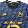 Pisa 25/26 home soccer jersey with LOSC badge and blue-black design.
