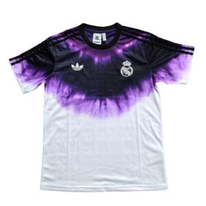 24/25 Real Madrid Purple & white soccer jersey