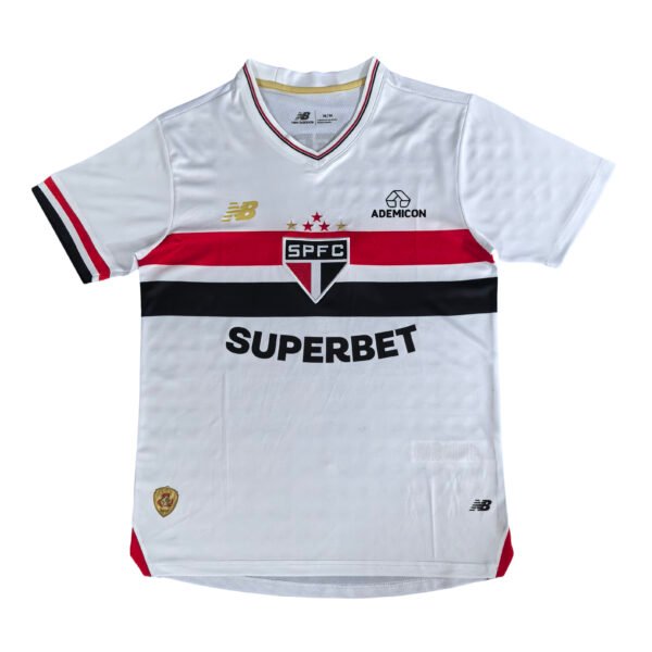 25/26 São Paulo Home Soccer Jersey