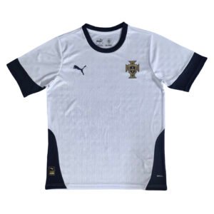 2025 Portugal Pre-match Training White Soccer Jersey