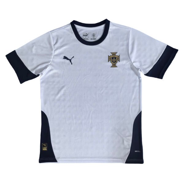 2025 Portugal Pre-match Training White Soccer Jersey