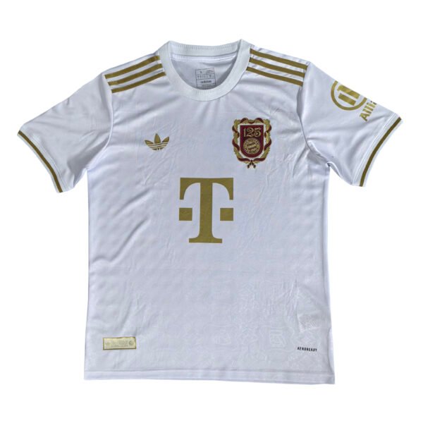 25/26 Bayern Munich 125th Anniversary White Soccer Jersey