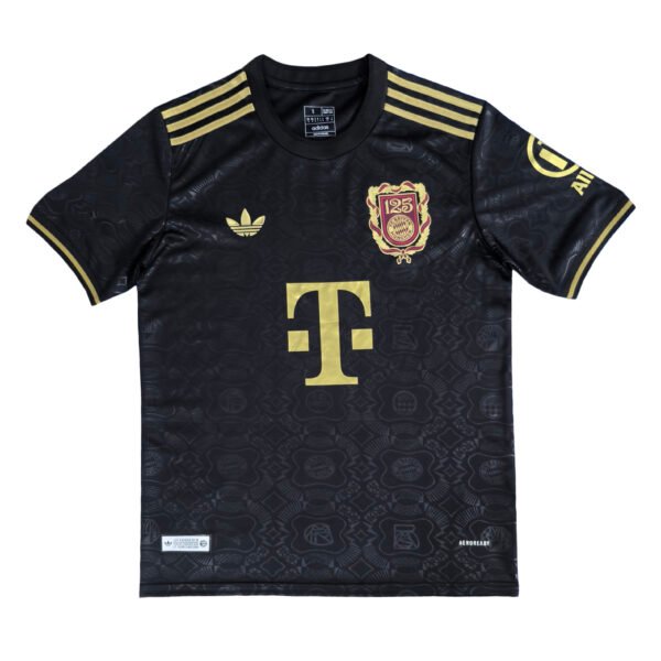 25/26 Bayern Munich 125th Anniversary Black Soccer Jersey