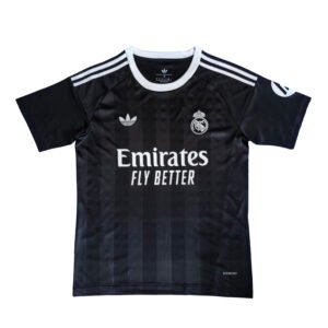 25/26 Real Madrid Goalkeeper Black soccer jersey