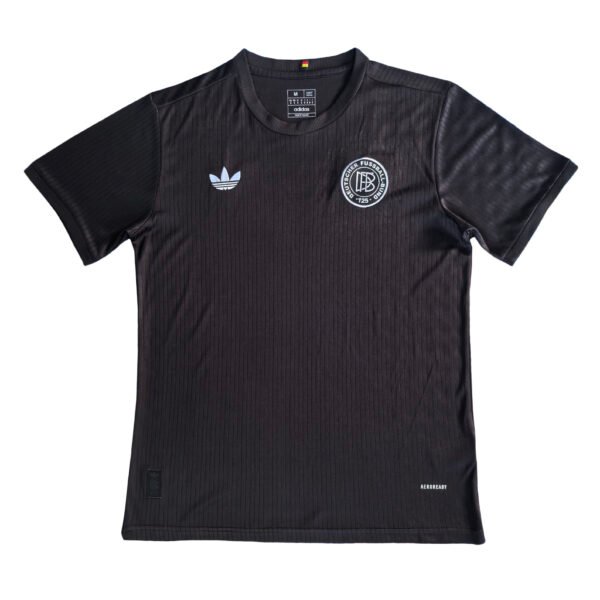 2025 Germany 125th Anniversary Black Soccer Jersey