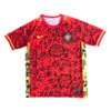 2025 Portugal Red Flower Special Edition Soccer Jersey