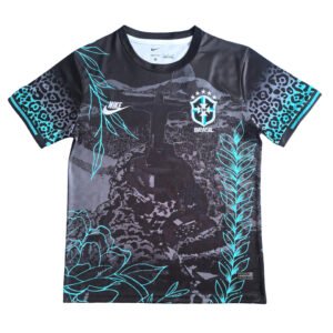 2025 Brazil Special Black Soccer Jersey
