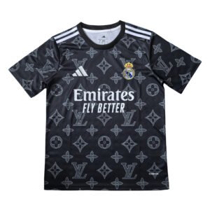 25/26 Real Madrid LV Collab Edition Soccer Jersey Black