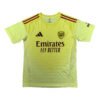 25/26 Arsenal Goalkeeper Yellow Soccer Jersey
