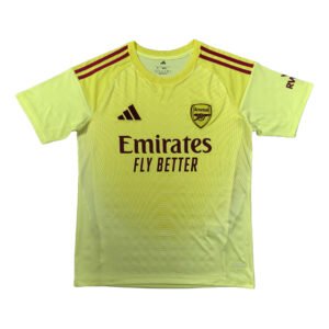 25/26 Arsenal Goalkeeper Yellow Soccer Jersey