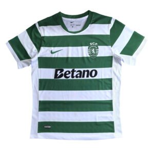 Pisa 25/26 home soccer jersey with green and white stripes, team crest, and Betano sponsor.