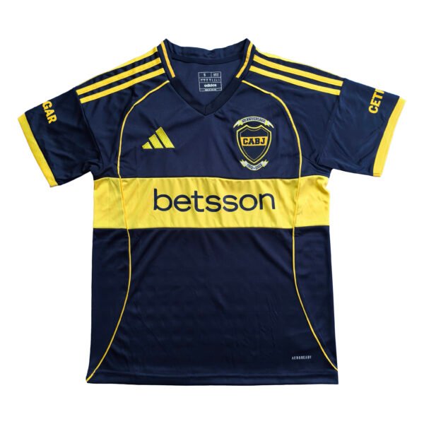 25/26 Boca Juniors Home Soccer Jersey