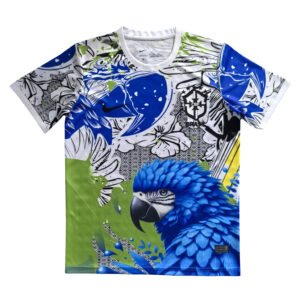 2025 Brazil Soccer Jersey Parrot Edition