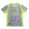Manchester City 25/26 training soccer jersey with neon accents and water-resistant fabric.