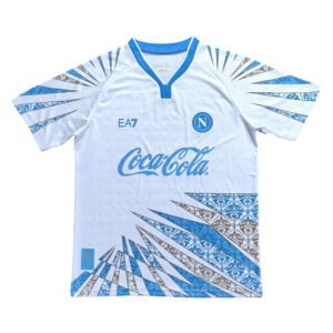 Manchester United third kit 2025/26 with Coca-Cola sponsor logo and modern design.