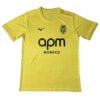 Manchester United third soccer jersey 2025/26, yellow, with team logo and sponsor.