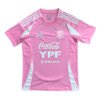 2025 Argentina Pink Training Soccer Jersey