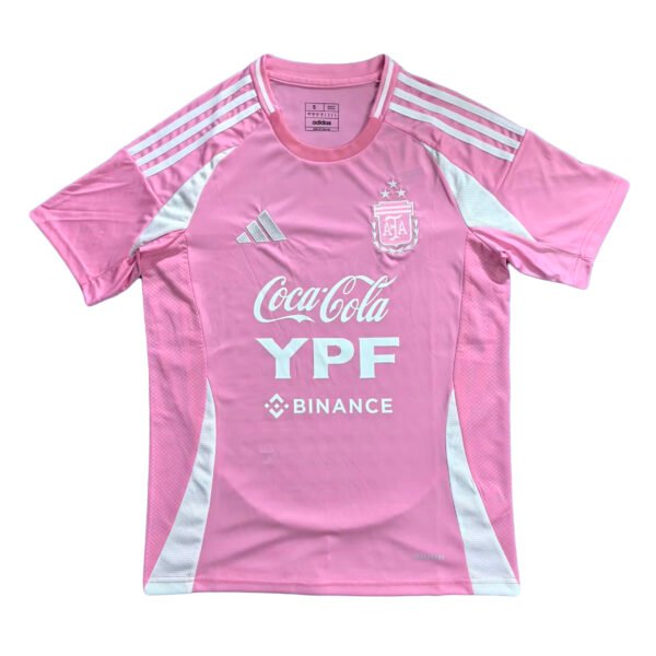 2025 Argentina Pink Training Soccer Jersey
