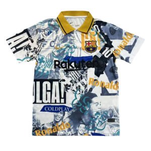 25/26 Barcelona Ronaldinho Graffiti Edition Polo Shirt