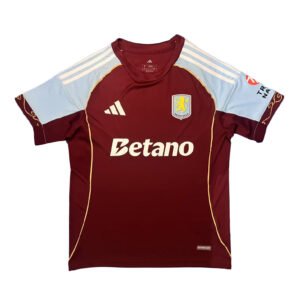 25/26 Aston Villa Home Soccer Jersey