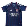 Pisa 25/26 home soccer jersey featuring navy blue color with red and white accents, perfect for foot.