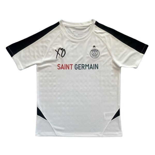 25/26 PSG Champion Edition White T-shirt Exclusively Sponsored By XO