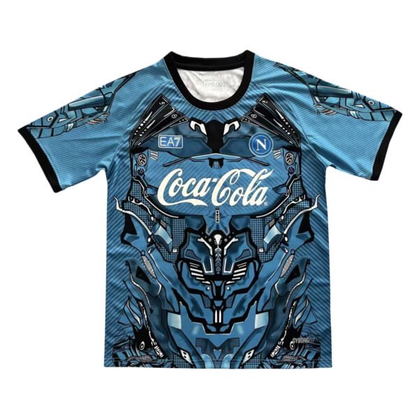 Manchester United third jersey 2025/26 with futuristic design and Coca-Cola logo.
