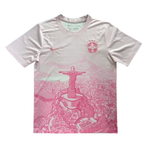 2025 Brazil Jesus Edition Pink Jersey
