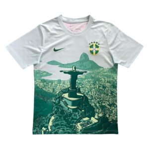 2025 Brazil Jesus Edition Green Jersey