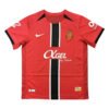 Red Lisbon training soccer jersey with team logo and sponsor details.