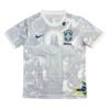 2025 Brazil Jesus Edition in Grey and White Jersey