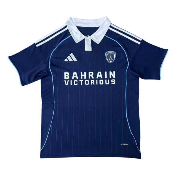 25/26 Paris FC Home Soccer Jersey