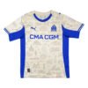 Lisbon 2025/26 soccer training jersey with Marseille logo and blue accents.