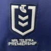 NRL Telstra Premiership Team Logo NRL Telstra Premiership emblem embroidered on sports jersey.
