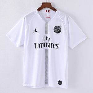 1587bc (103) Retro 2018-2019 PSG White Jersey