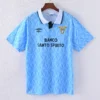 1587bc (105) Retro 1991-1992 Lazio Home Jersey
