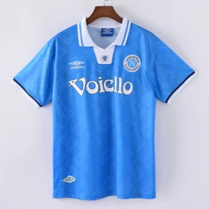 1587bc (109) Retro 1993-1994 Napoli Home Jersey