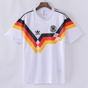 1587bc (11) Retro 1990 Germany Home Jersey