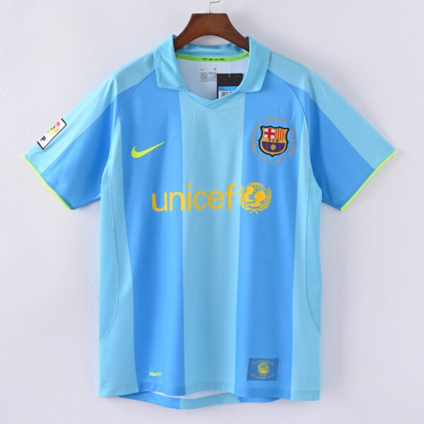 1587bc (131) Retro 2007-2008 Barcelona Away Jersey