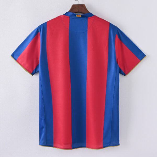 1587bc (136) Retro 2007-2008 Barcelona Home Jersey