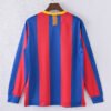 1587bc (138) Retro Long Sleeve 2010-2011 Barcelona Home Jersey